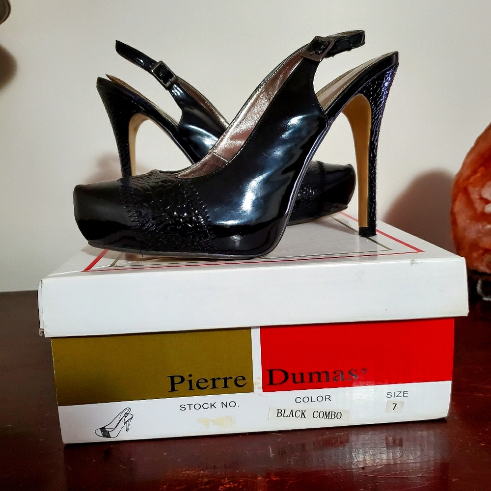 Pierre Dumas Black Heels
